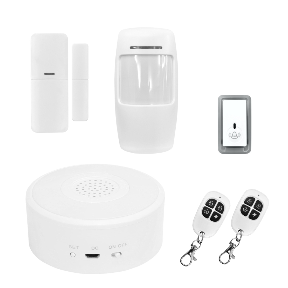 Kit Securitate cu 7 Accesorii LUXION