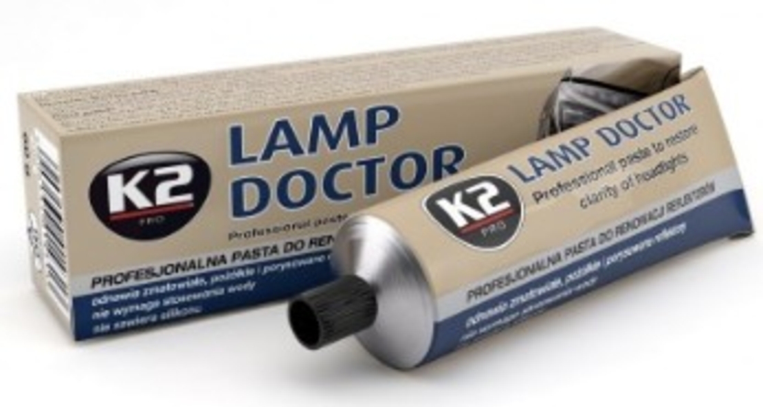 LAMP DOKTOR - Pasta pentru lustruit faruri, stopuri, proiectoare