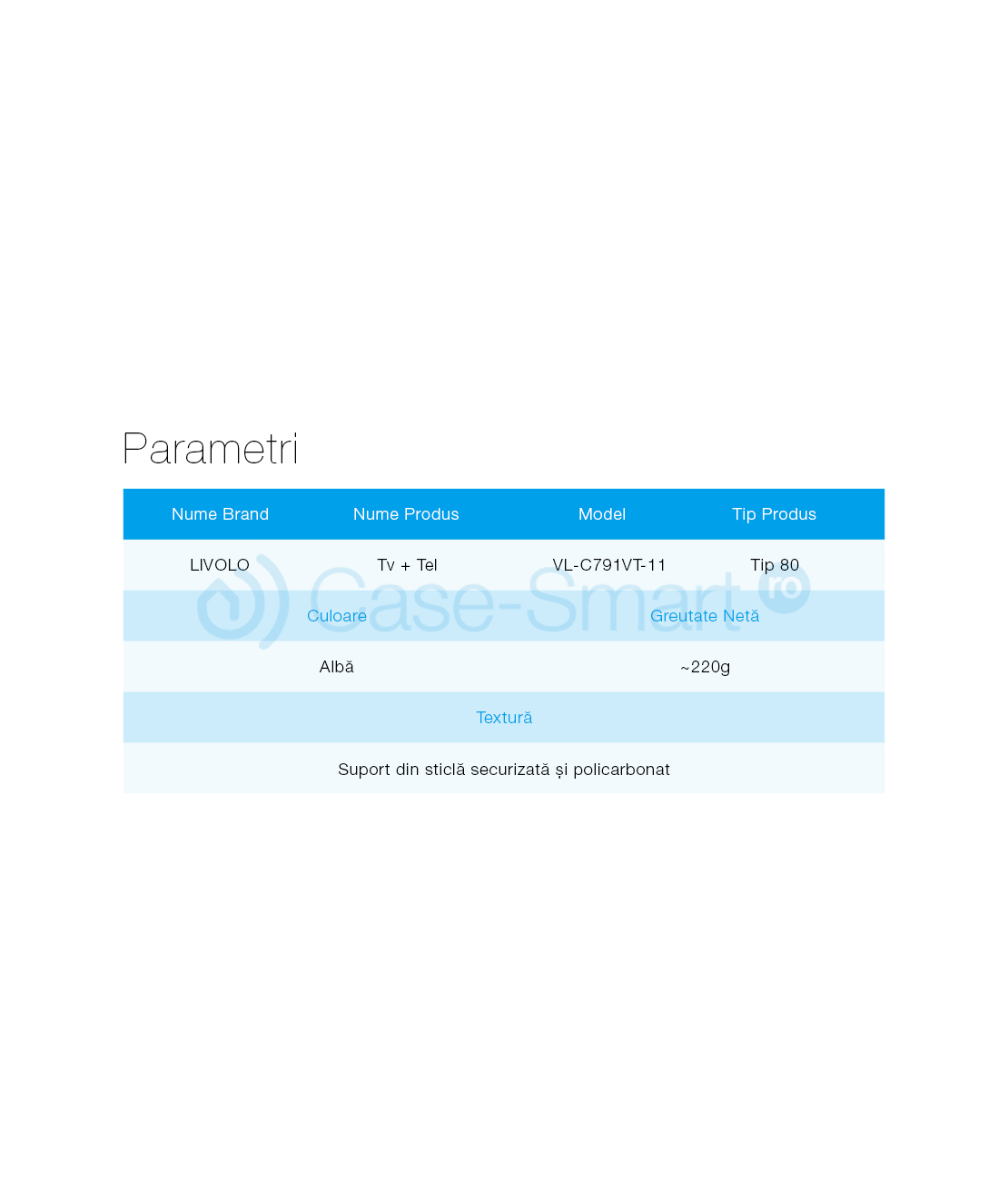 Priza dubla TV + Telefon Livolo cu rama din sticla, auriu