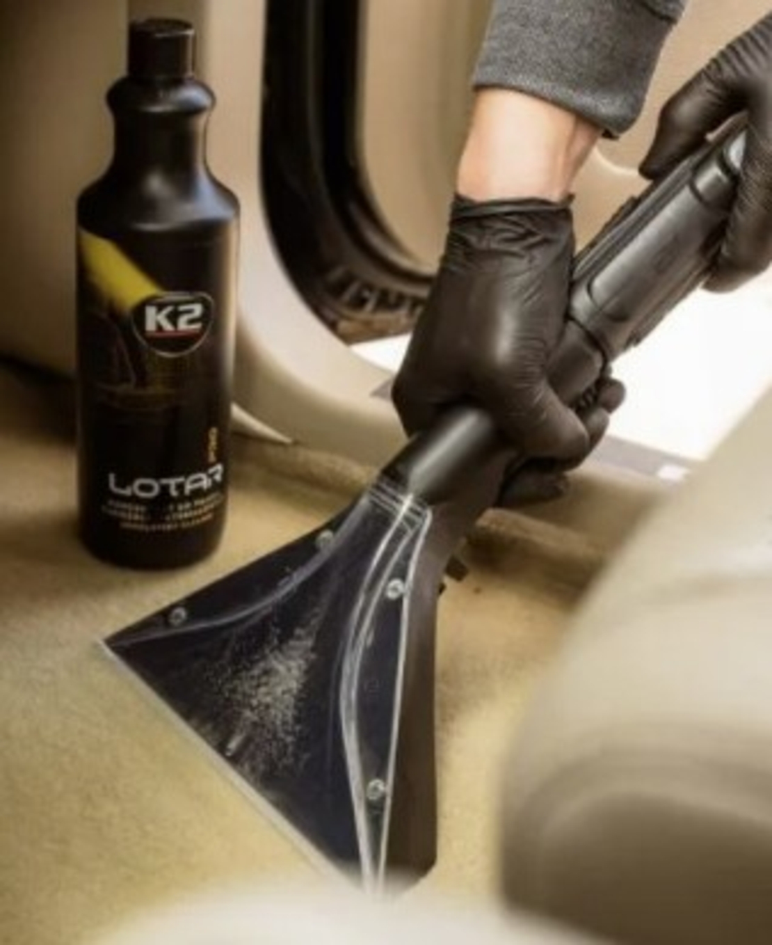 LOTAR PRO 1L - Solutie pt curat.tapiterii textile,covoare,alcantara