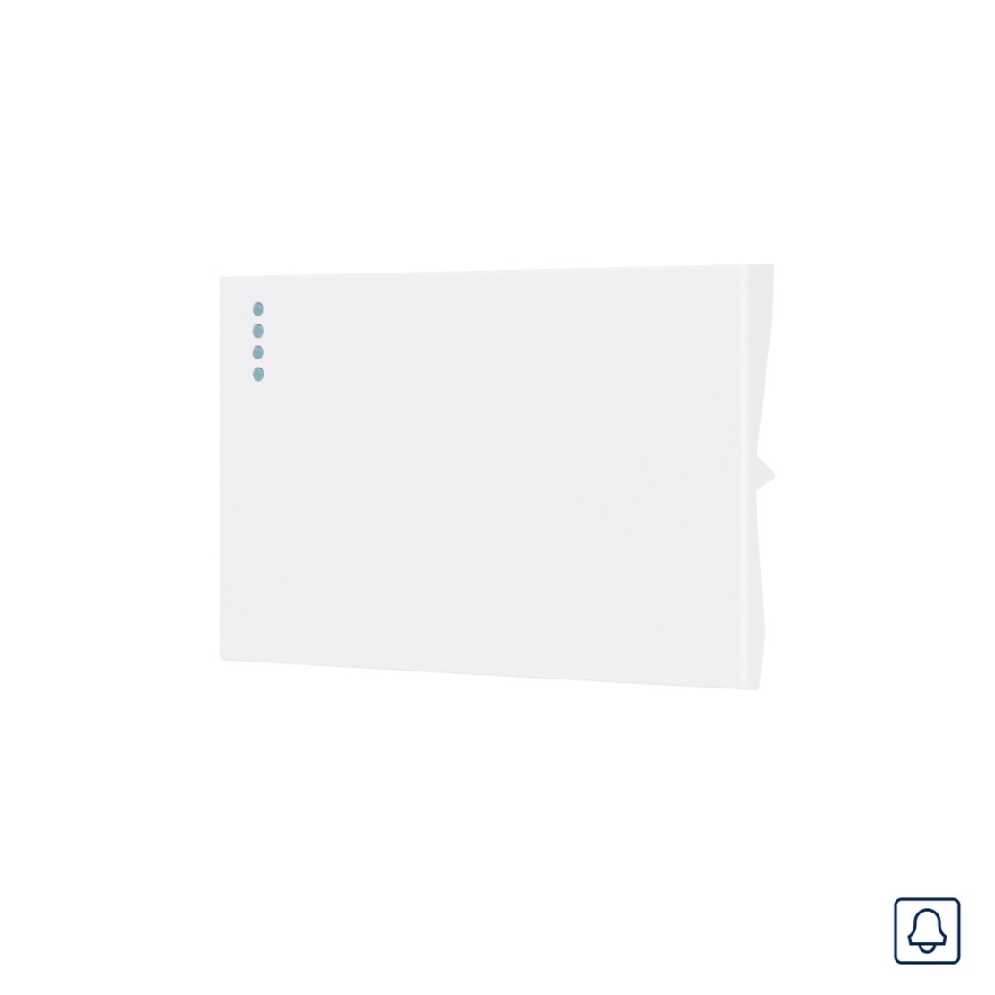 Modul Buton Revenire Mecanic (Sonerie) 3M LUXION, Standard Italian, alb