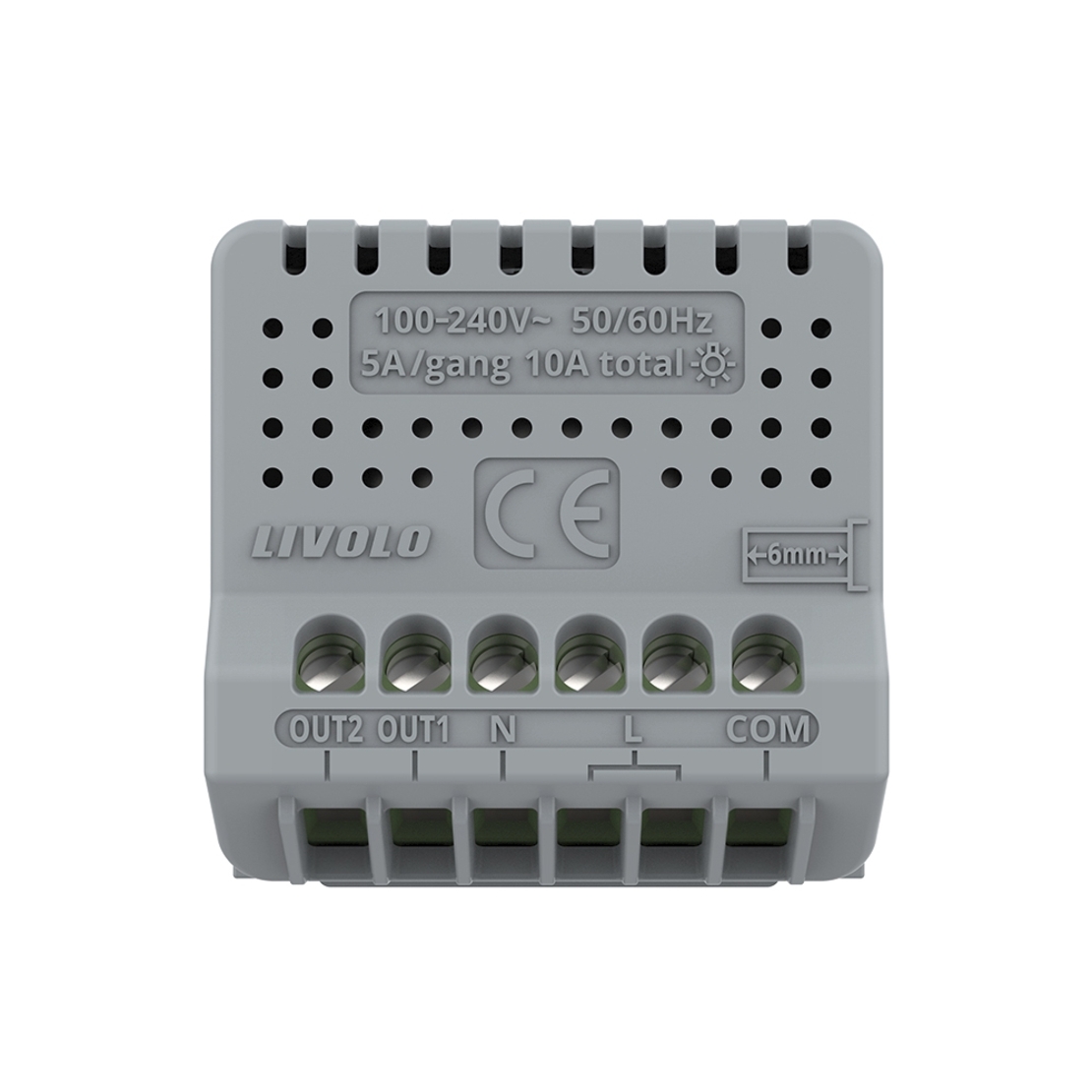 Modul Intrerupator Dublu Cap Scara / Cruce Wi-Fi cu Touch LIVOLO – Serie Noua