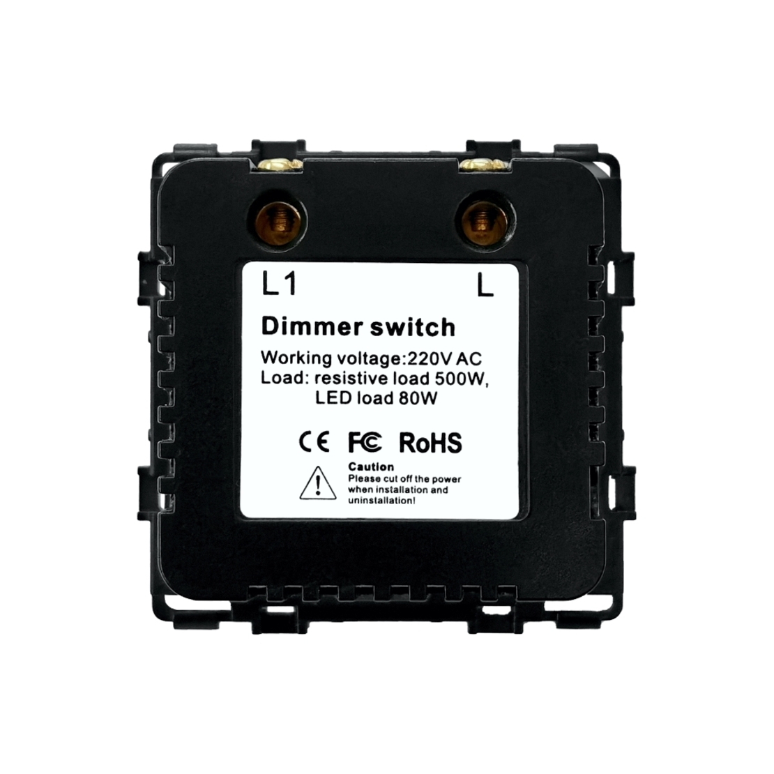 Modul Intrerupator Mecanic cu Variator LUXION, alb