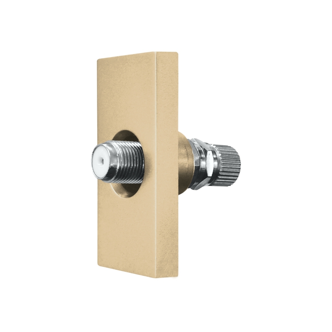 Modul Priza TV Satelit 1M LUXION, auriu