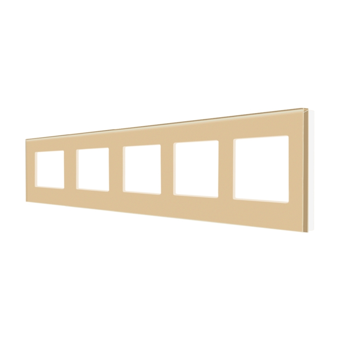 Rama Cvintupla LUXION Din Sticla, auriu