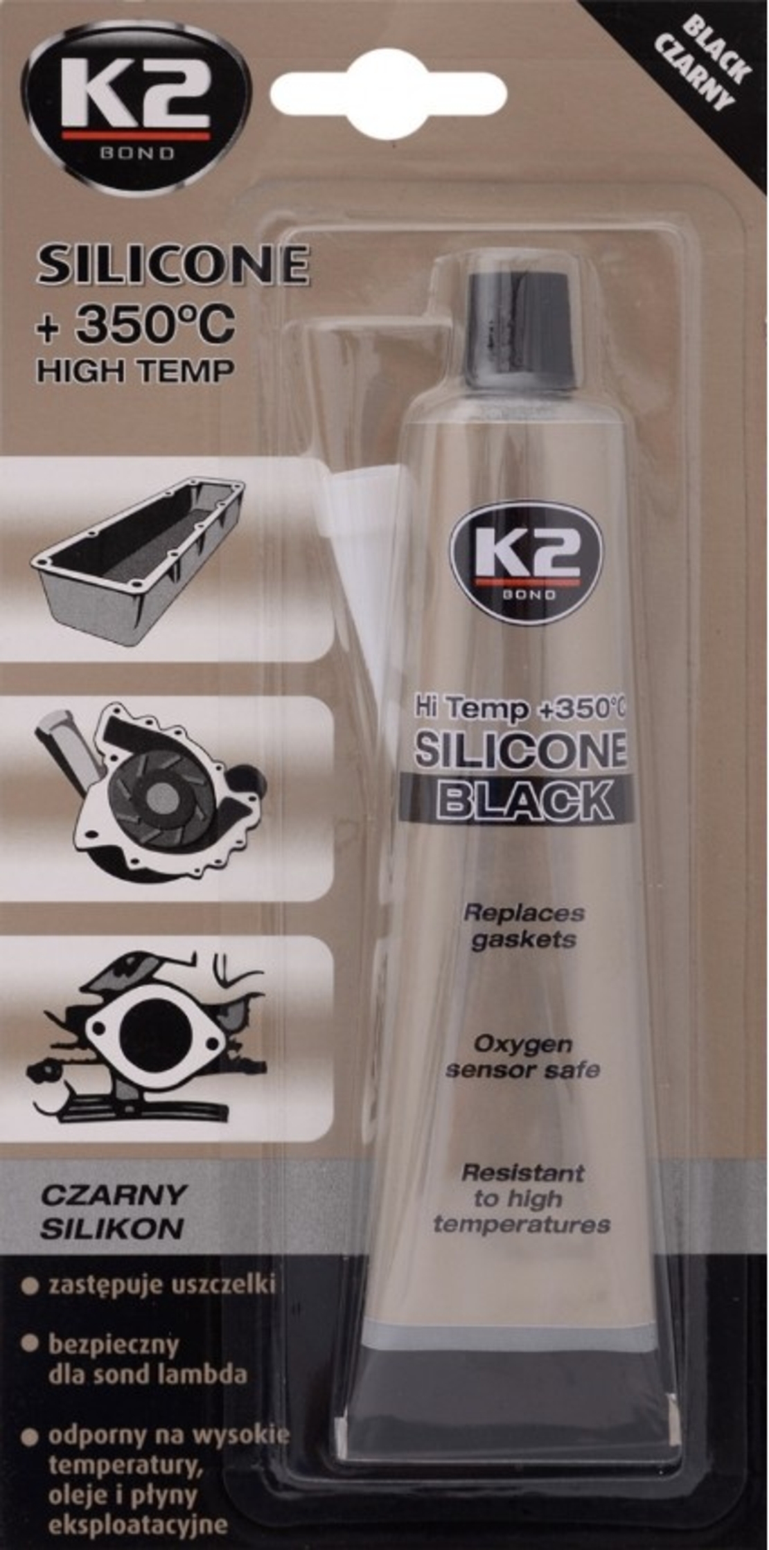 SILICON NEGRU 85gr - Silicon garnituri negru 85gr.