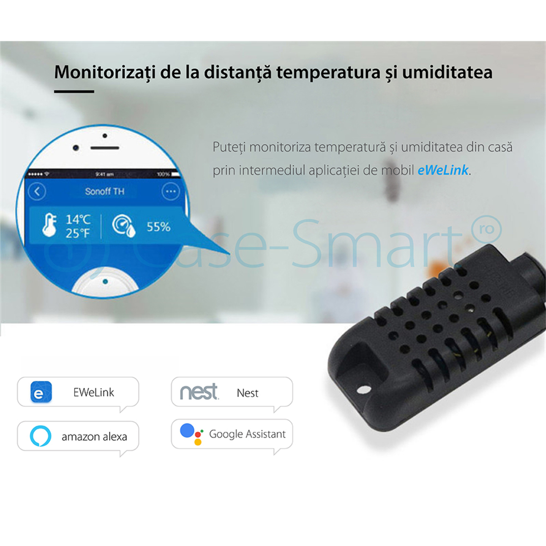 Senzor de temperatura si umiditate Sonoff SI7021