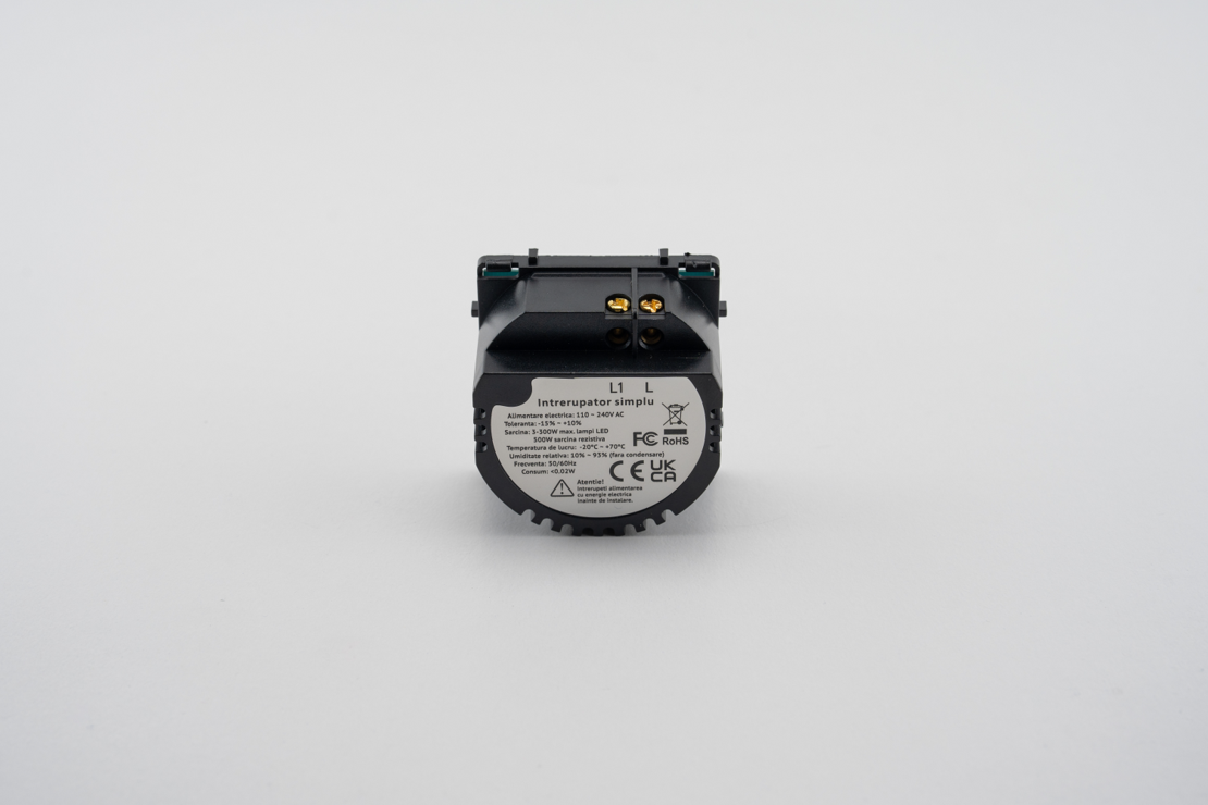 Modul Intrerupator Simplu din Silicon cu Touch LUXION