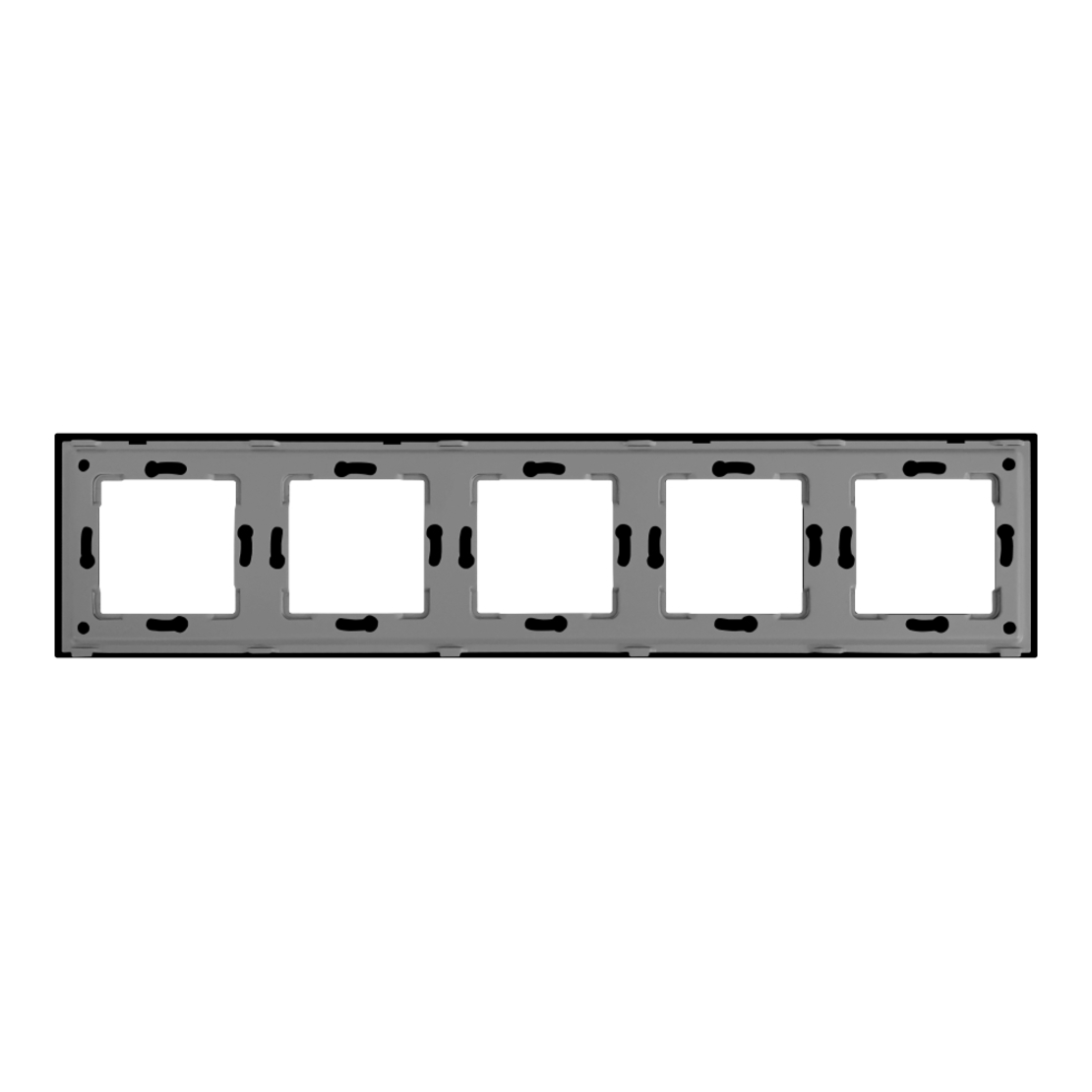 Rama Cvintupla LUXION Din Sticla, negru