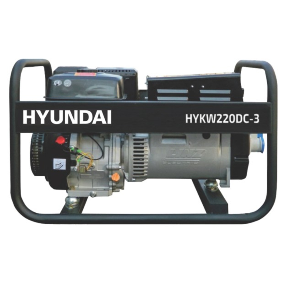 Generator de curent trifazat Hyundai HYKW220DC-3M cu sudura, 8.8kVA