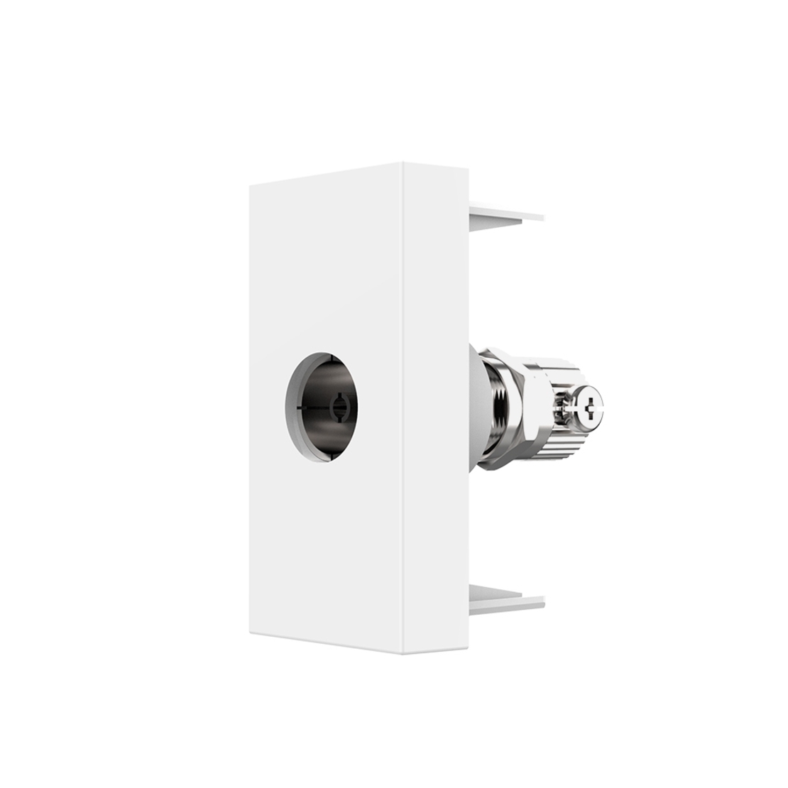 Priza TV Livolo, alb