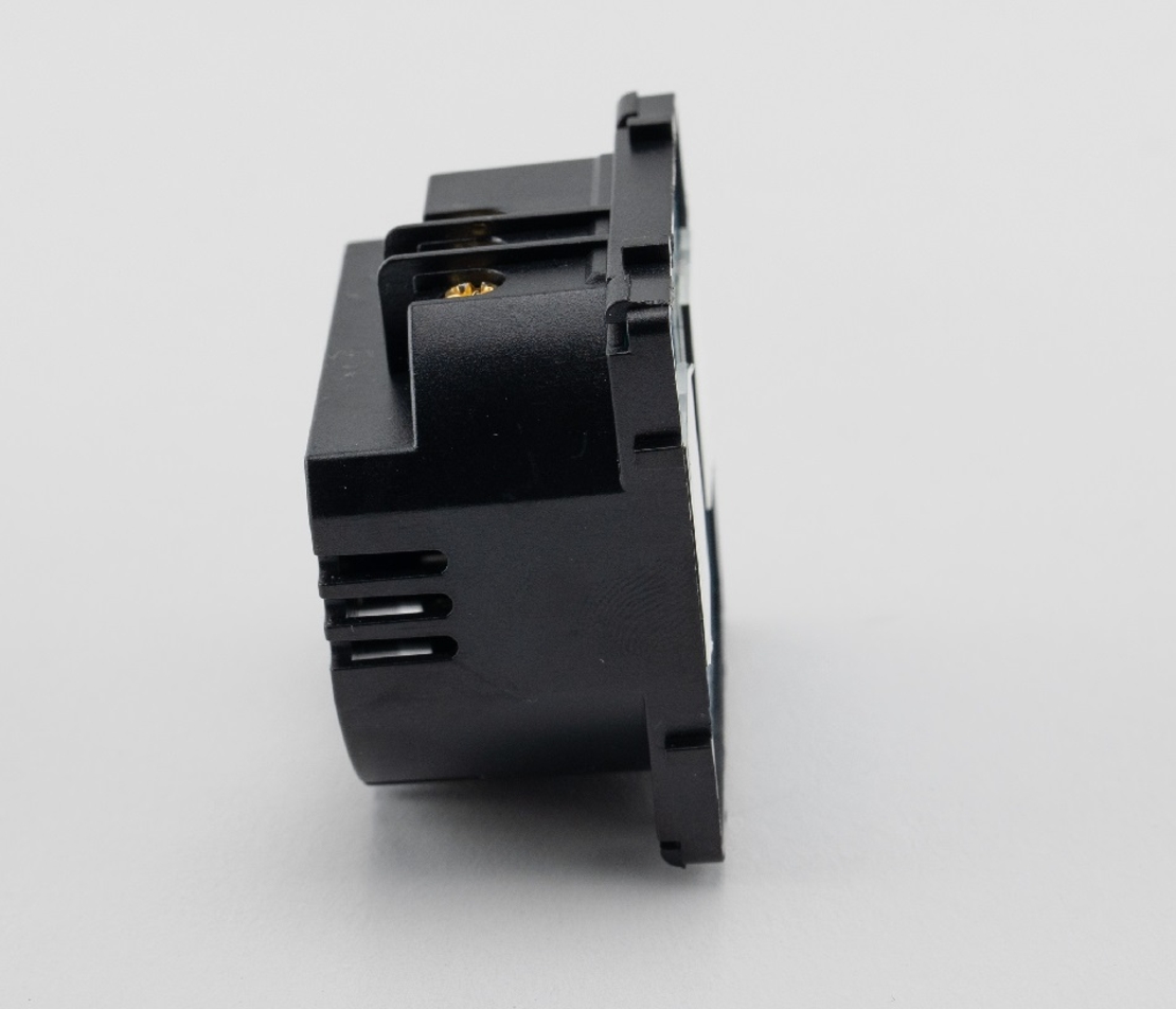 Modul Intrerupator Dublu din Silicon cu Touch LUXION