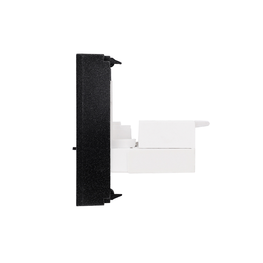 Modul Priza Telefon 1M LUXION, Standard Italian, negru