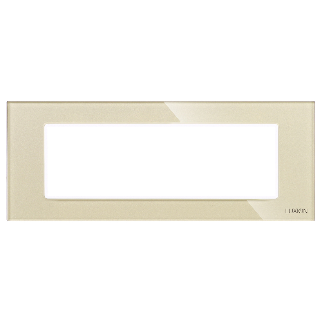 Rama din Sticla Securizata cu Suport 6M LUXION, Standard Italian, auriu