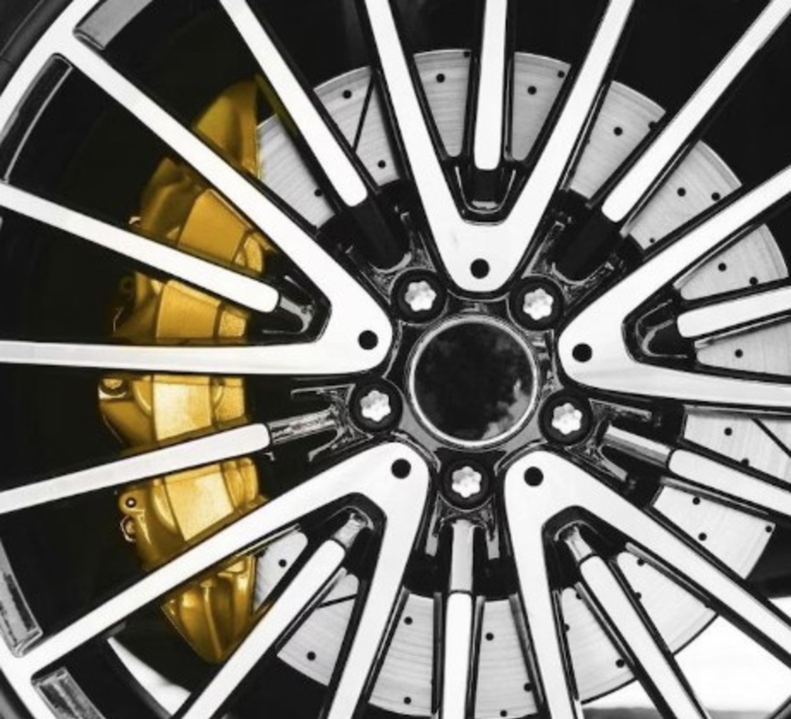 BRAKE CALIPER PAINT - Spray vopsea etriere gold