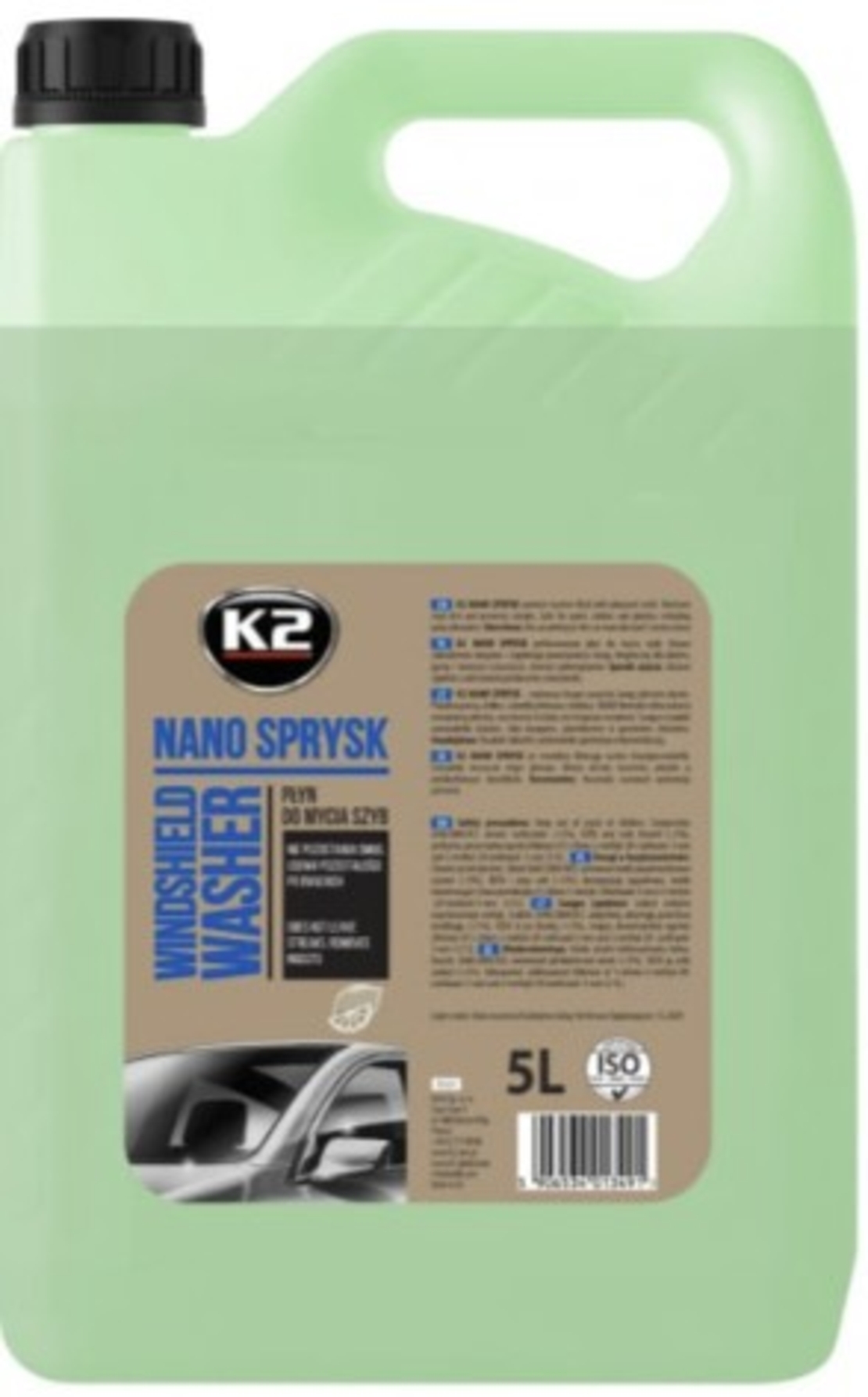 NANO 5L - Solutie spalare parbriz vara parfumata