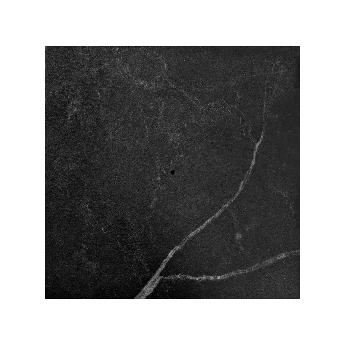 Panou Intrerupator Simplu cu Touch din Marmura LUXION, negru