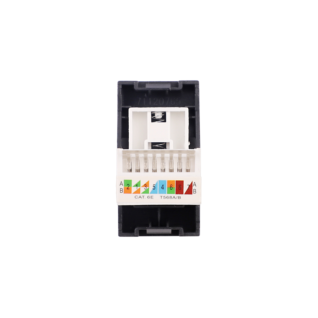 Modul Priza Internet 1M LUXION, Standard Italian, negru