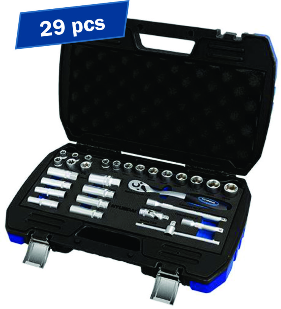Set 29 chei tubulare 3/8 HYUNDAI HY-59652