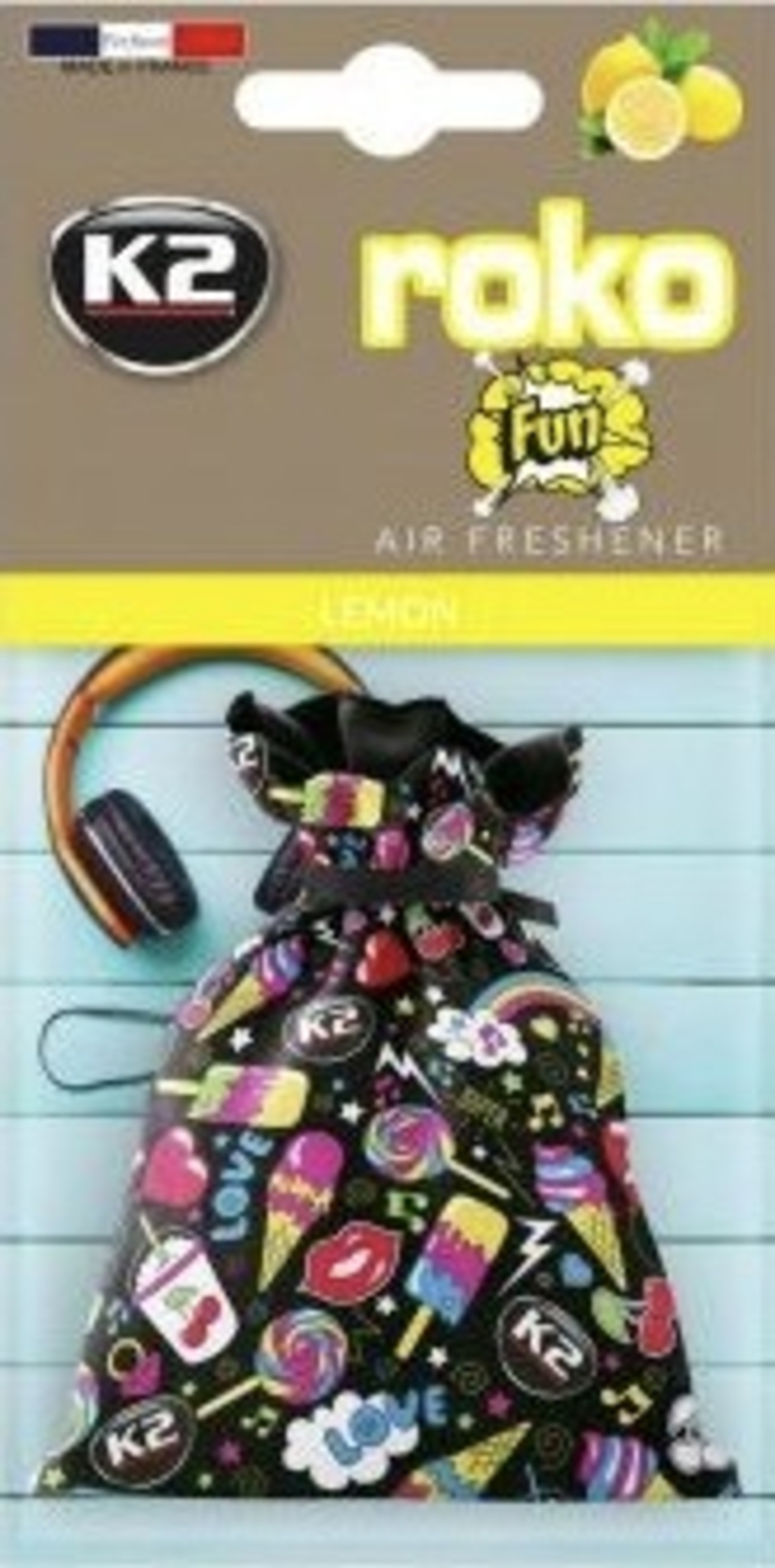 ROKO FUN LEMON - Odorizant saculet 25gr