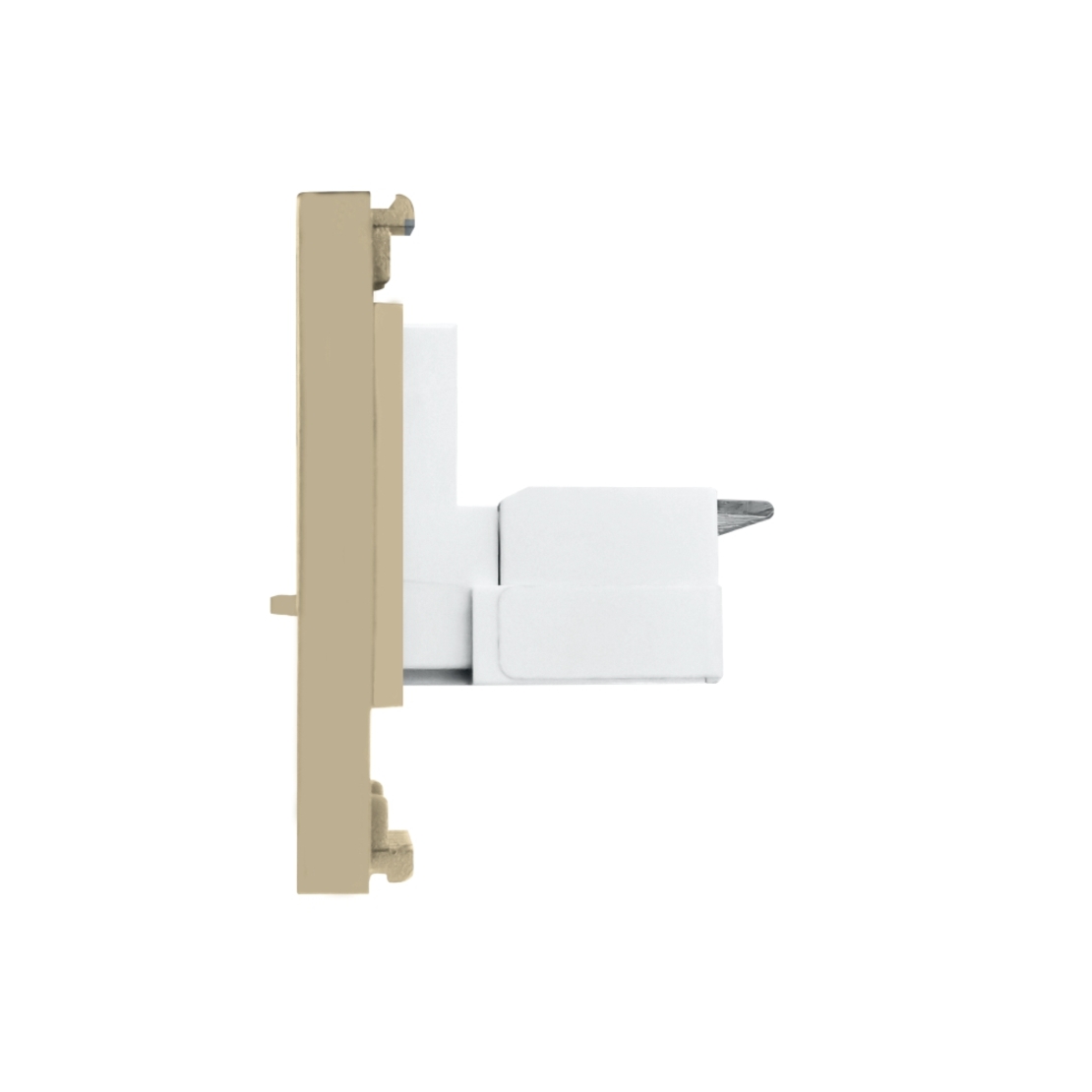 Modul Priza Internet CAT6 RJ45 1M LUXION, auriu