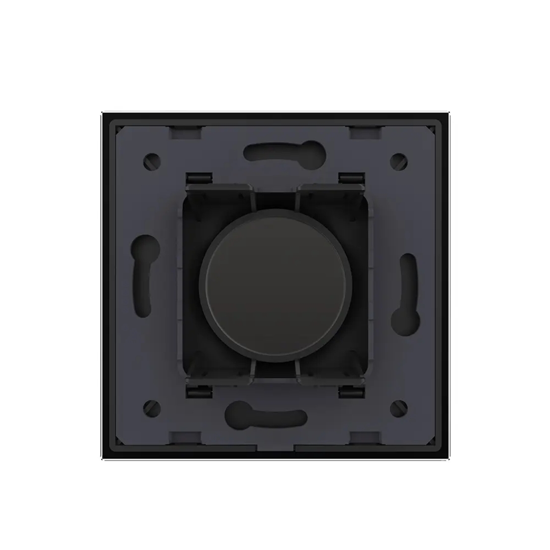 Ceas Mecanic Livolo cu Rama din Sticla Securizata, negru