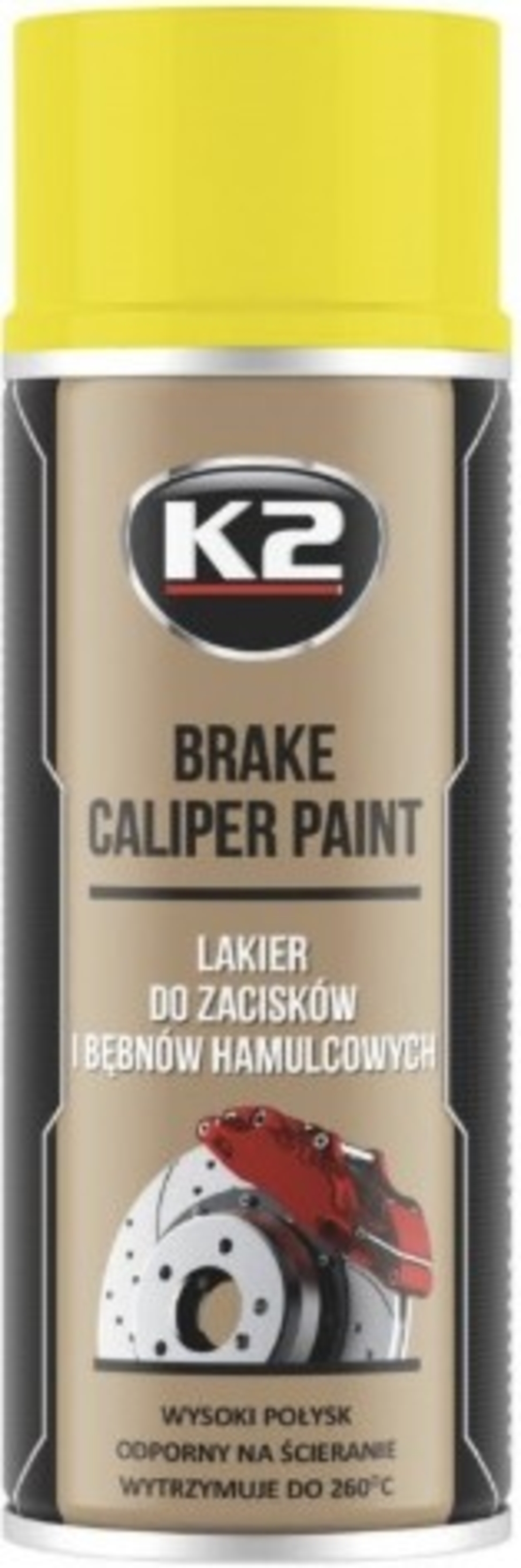 BRAKE CALIPER PAINT - Spray vopsea etriere galben