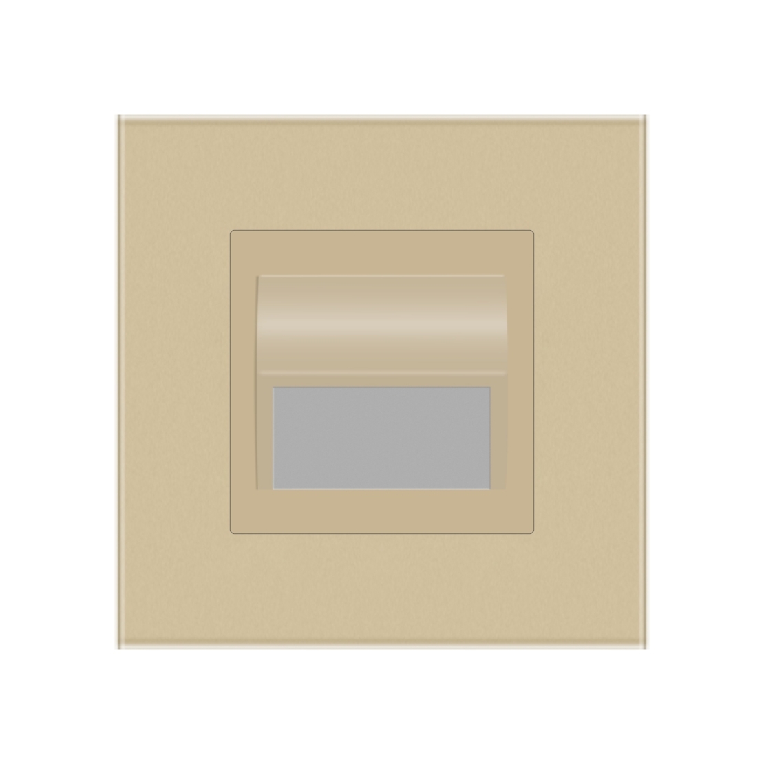 Lampa de Veghe LUXION cu Rama de Sticla, auriu