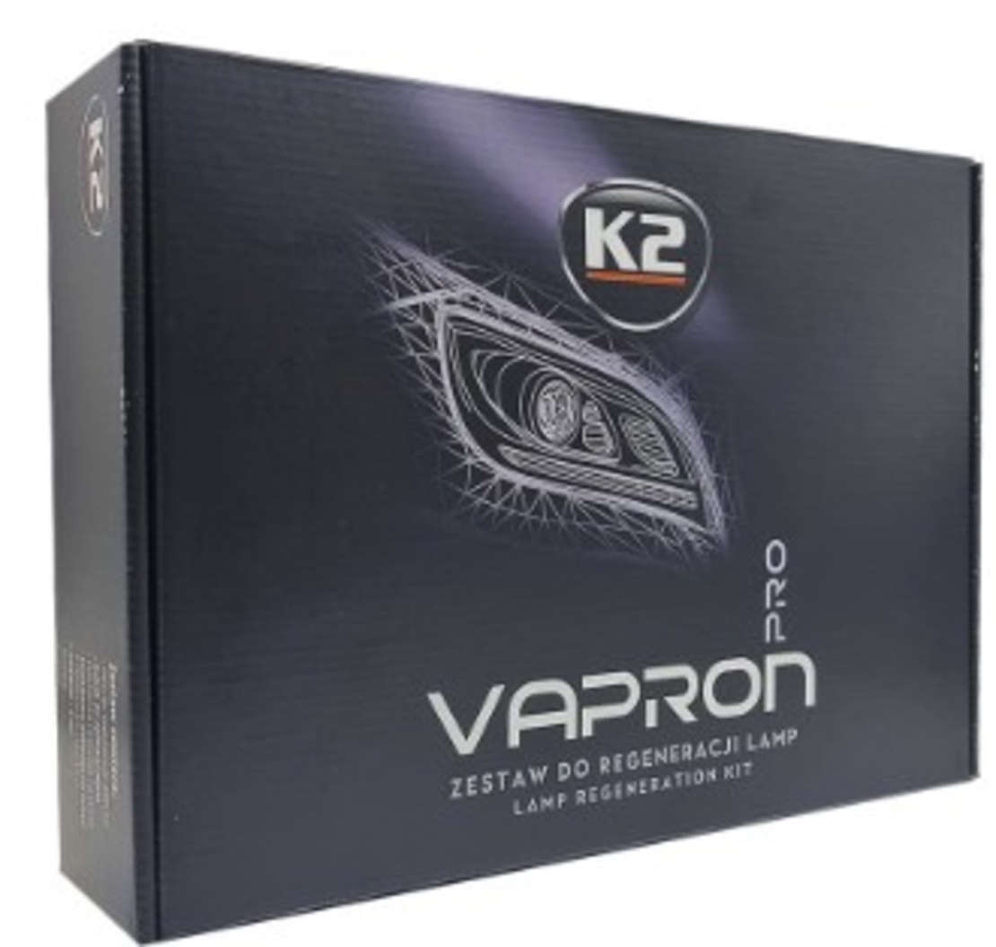 VAPRON PRO - Kit profesional pentru restaurarea farurilor din plastic