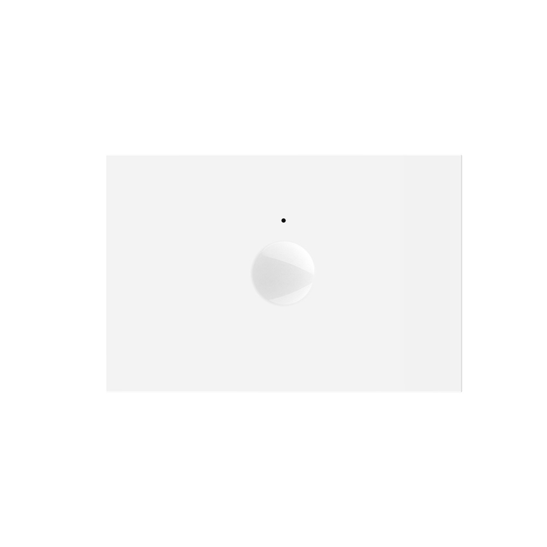 Modul intrerupator simplu cu touch Livolo standard Italian, Serie noua, alb