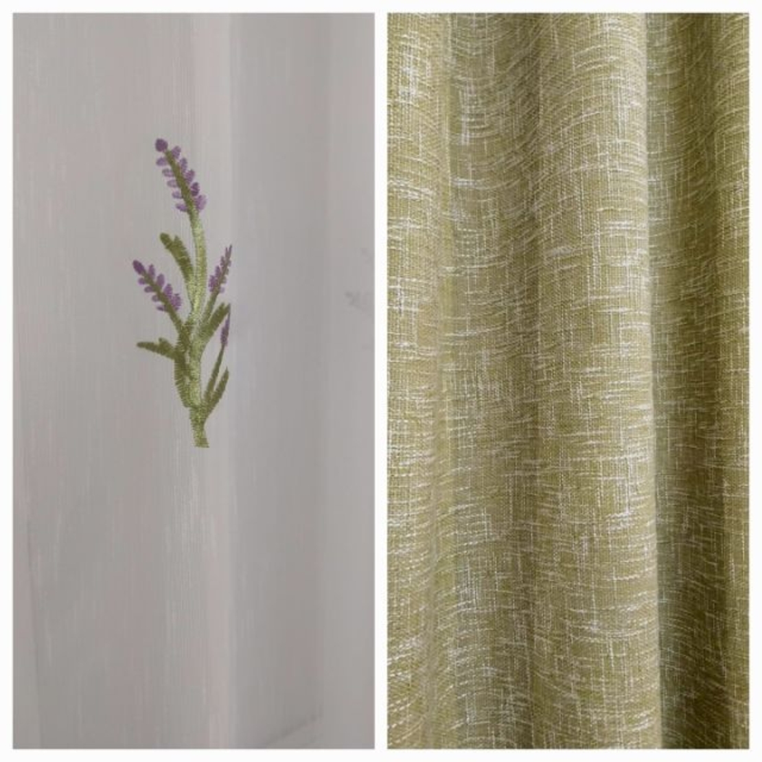 Draperii RIVA verde