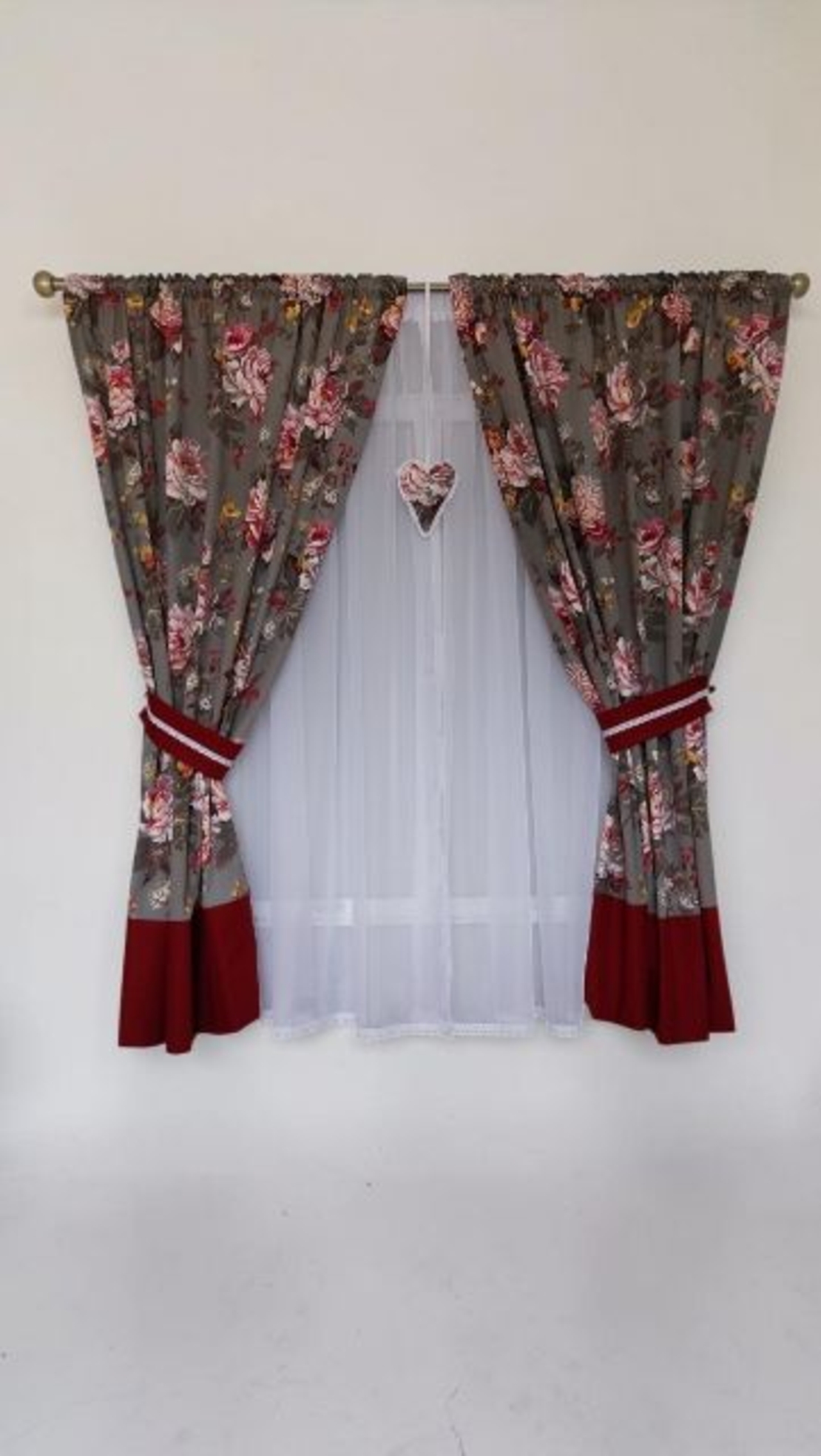 Set RM perdea + draperii Orhideea-UNICAT