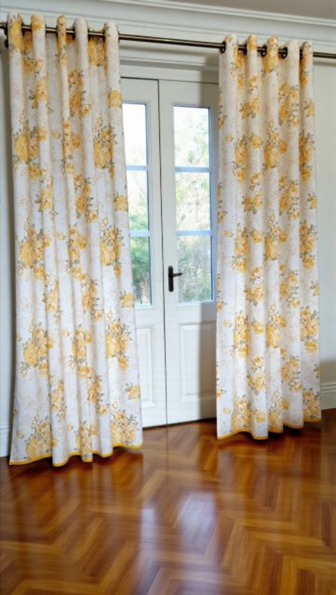 Draperii Flora-set UNICAT