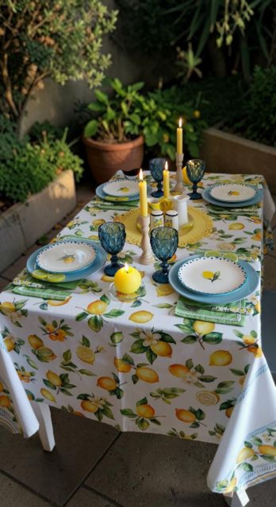 Față de masă Lemon Garden