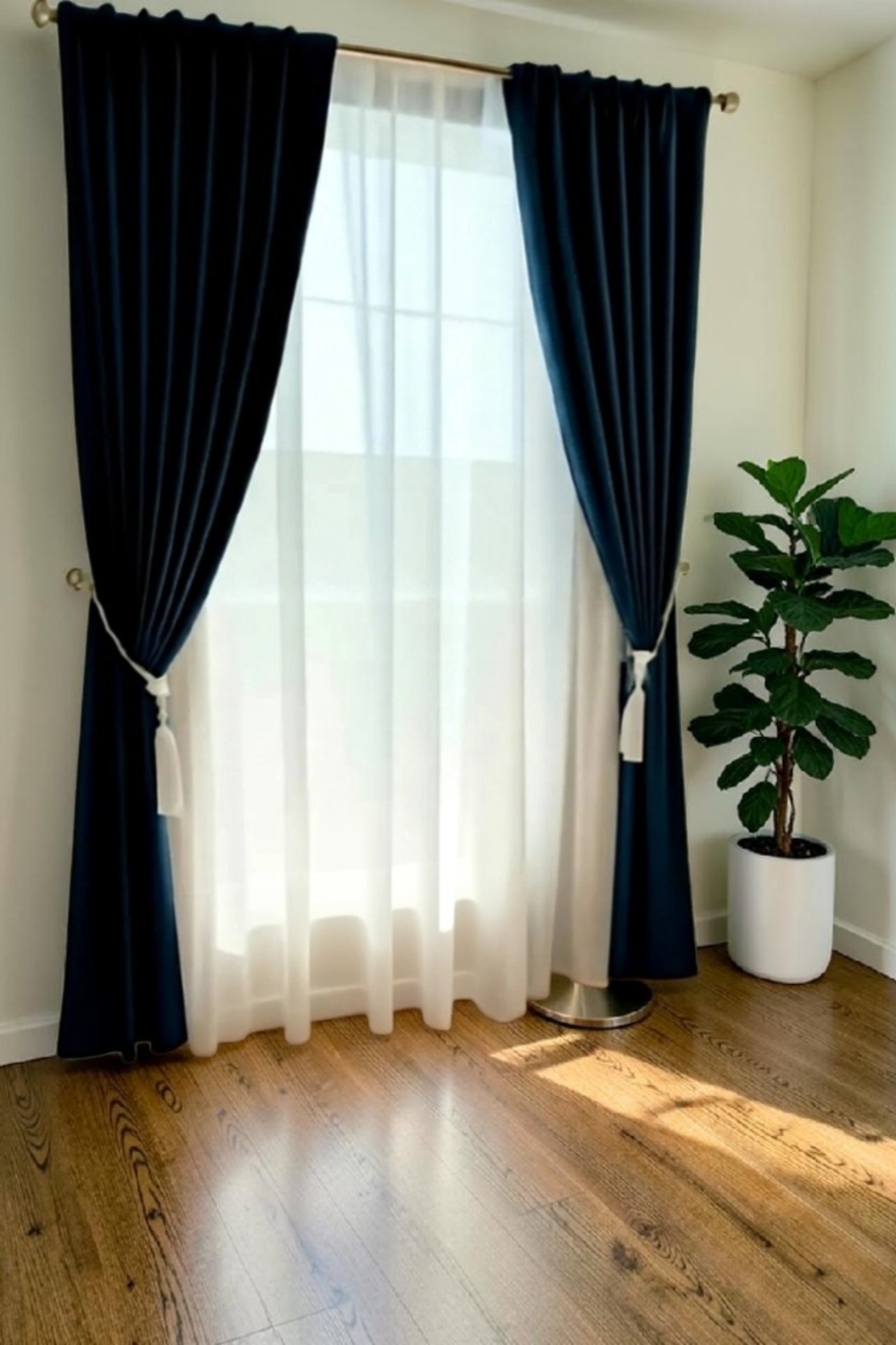 Draperii catifea Select albastru închis
