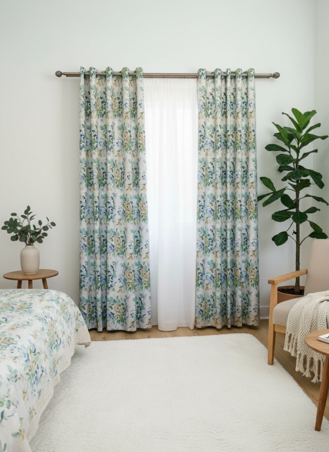 Draperii înflorate Marina