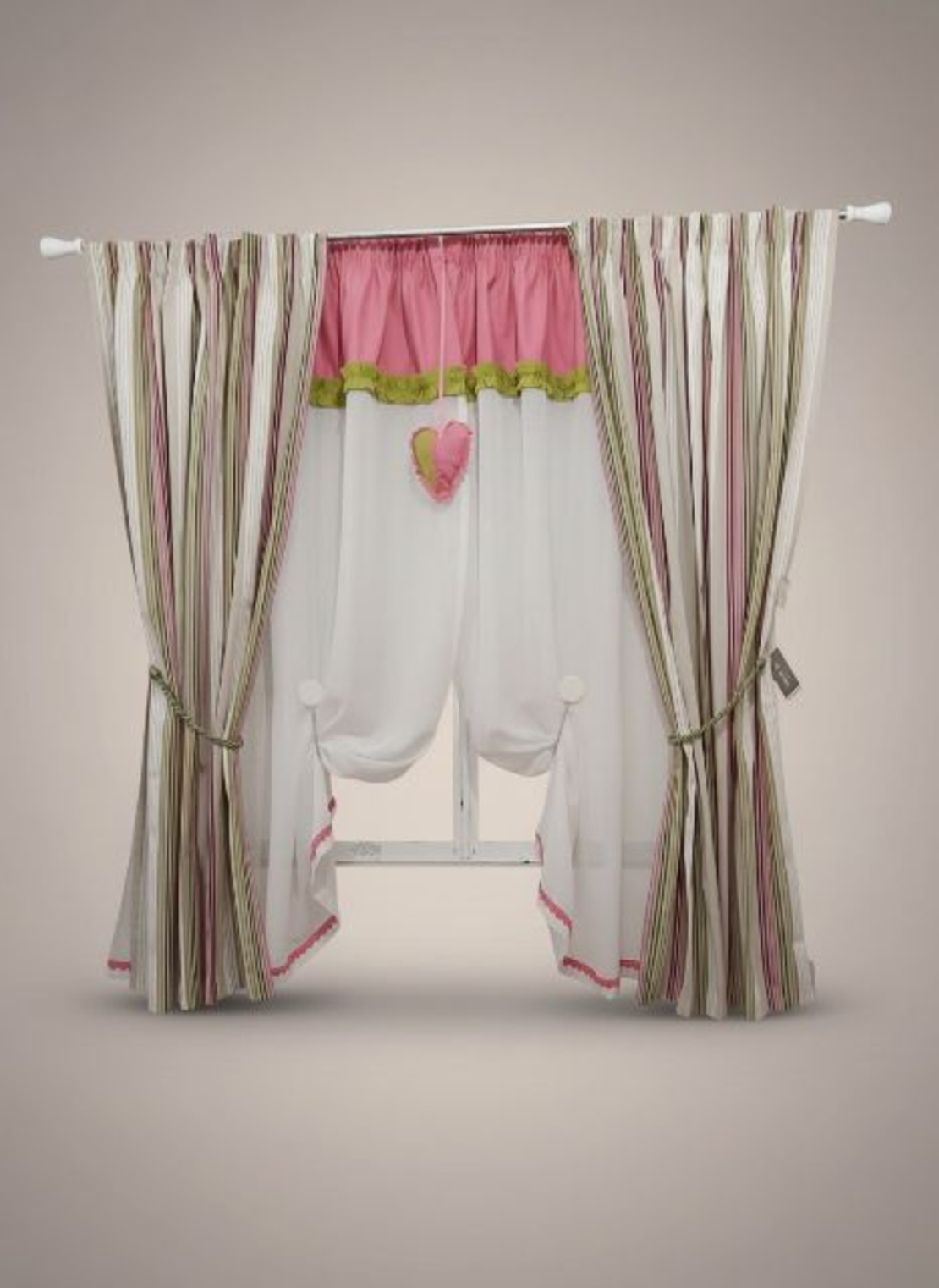 Set perdea şi draperii ROSINE-UNICAT!