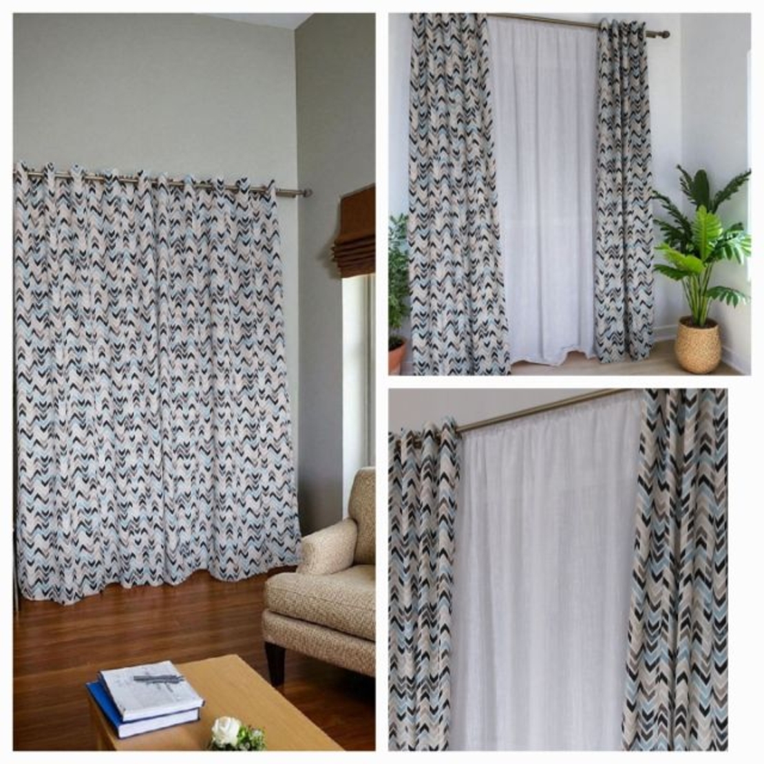 Set draperii Mistras 2 x 1,40 m x 2,40 m