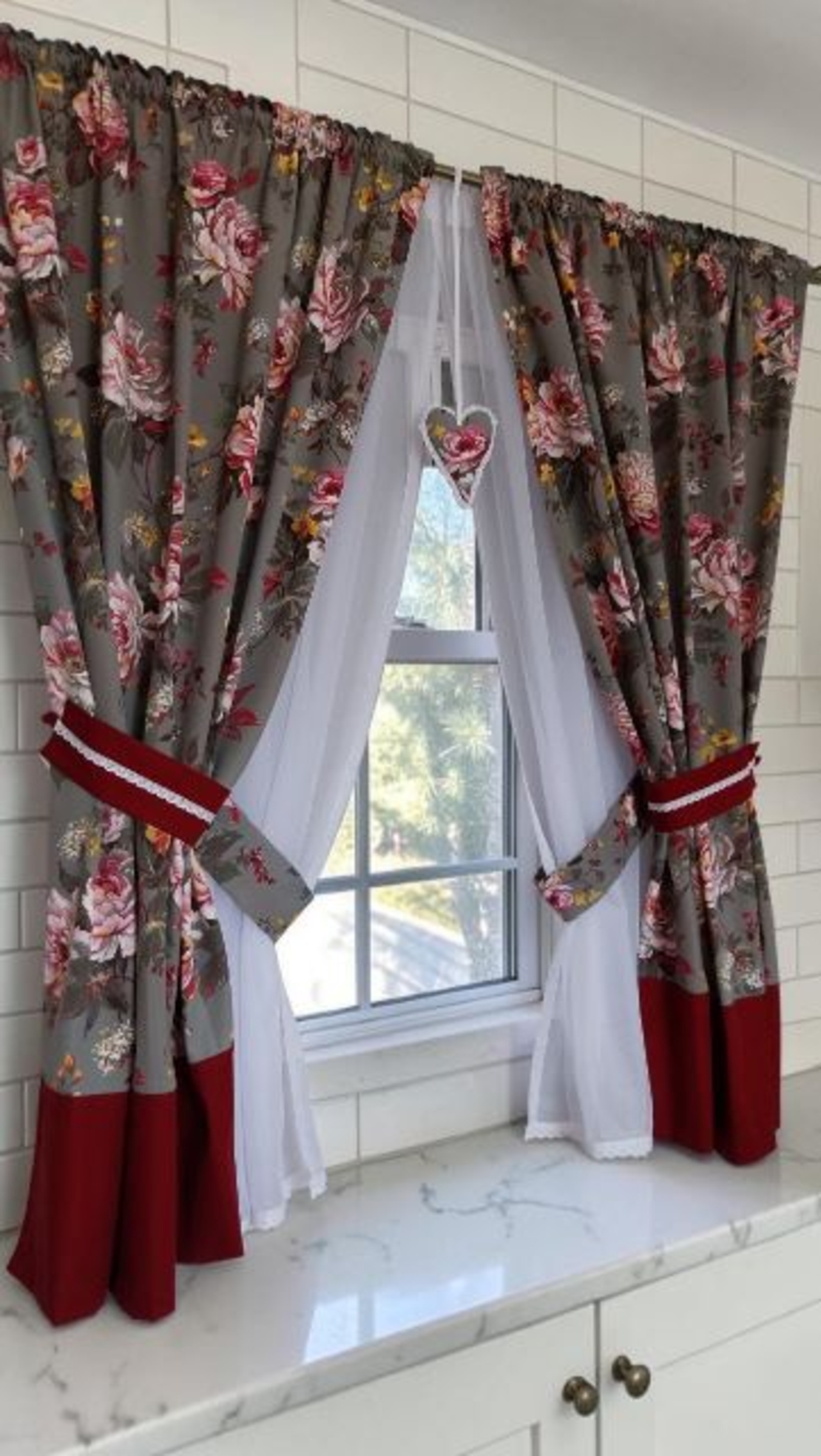 Set RM perdea + draperii Orhideea-UNICAT