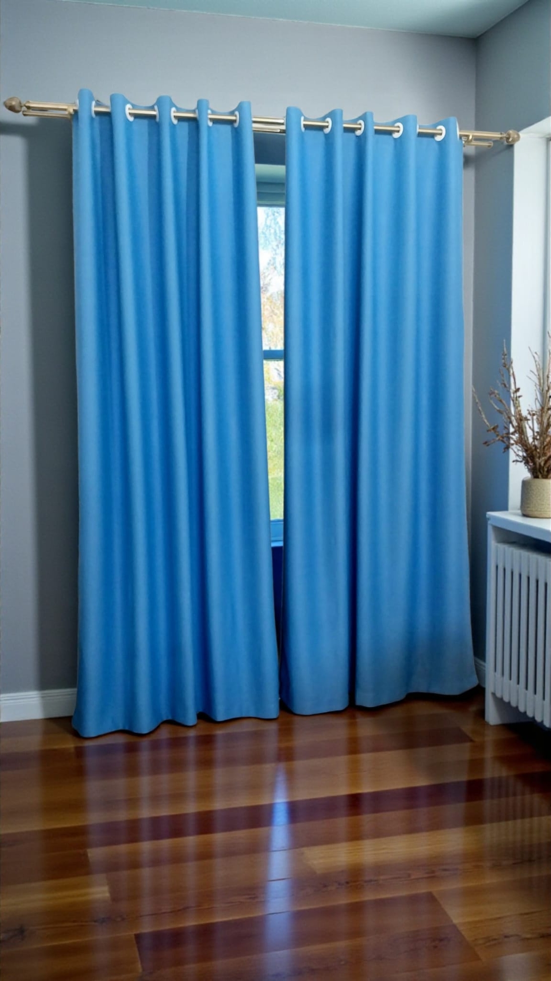 Draperii B/O SOLAR albastru
