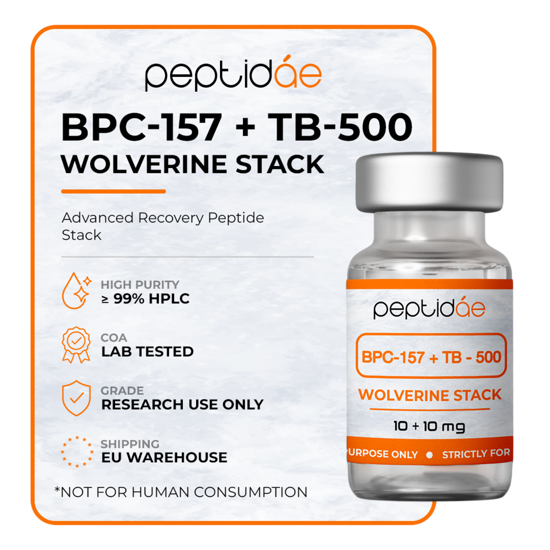 WOLVERINE STACK (BPC-157 + TB-500)