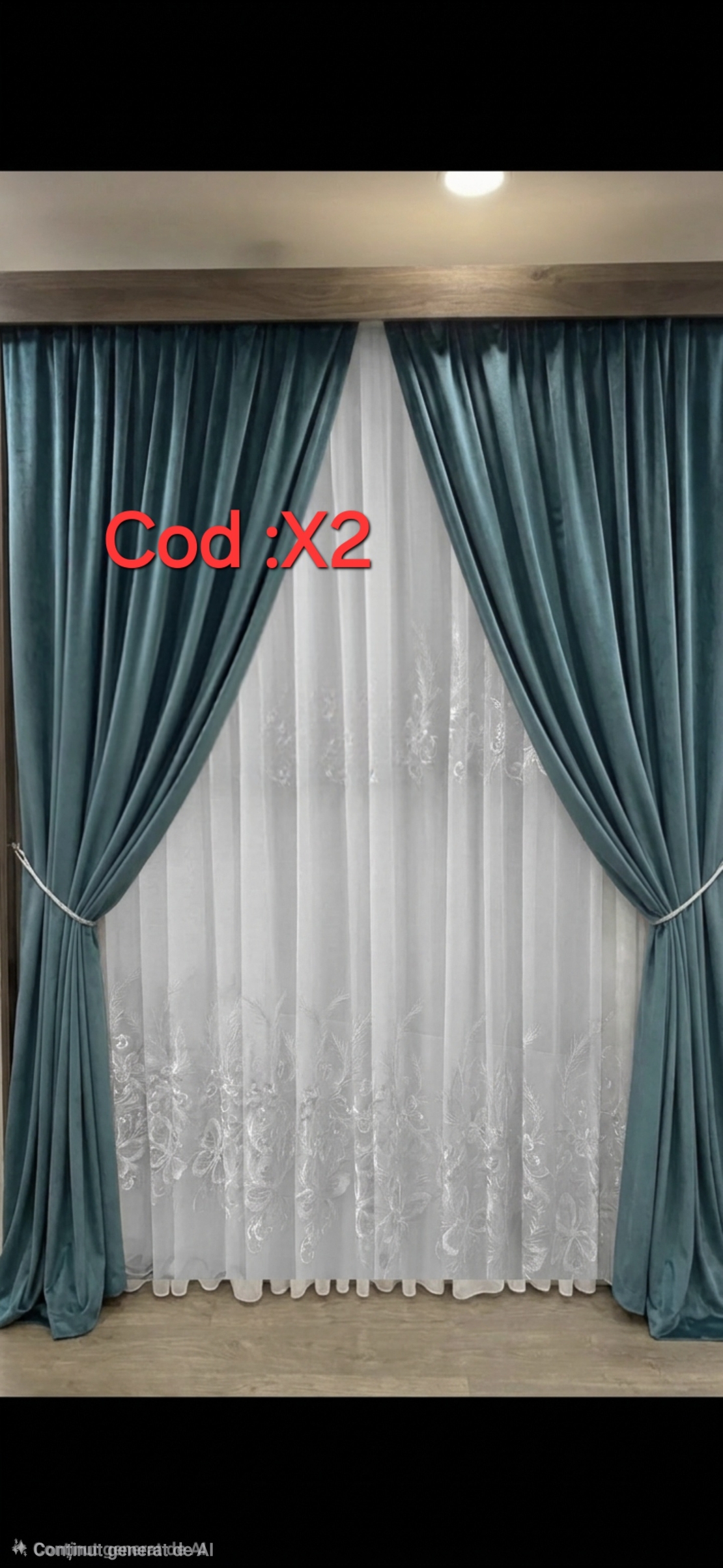 Set perdea +draperie
