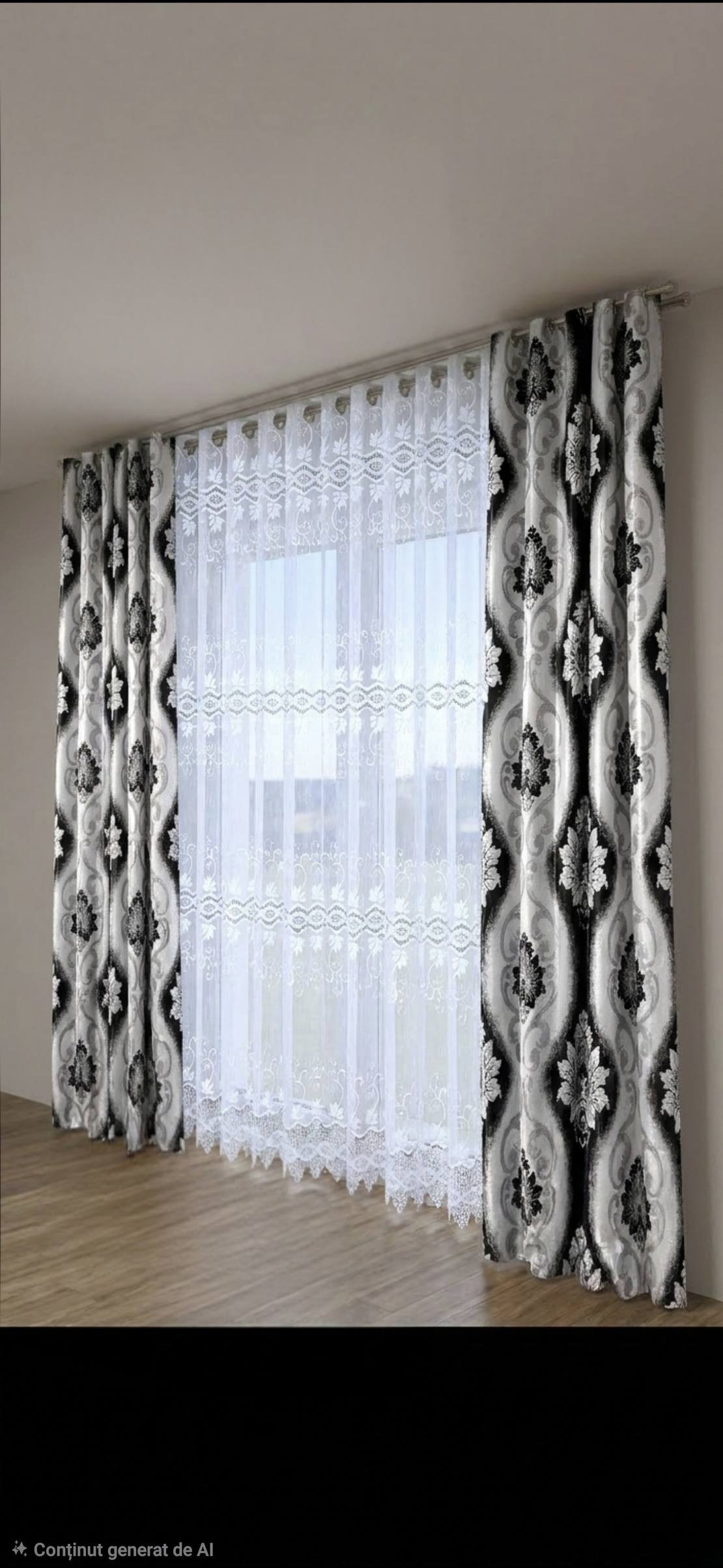 Perdea cu draperie