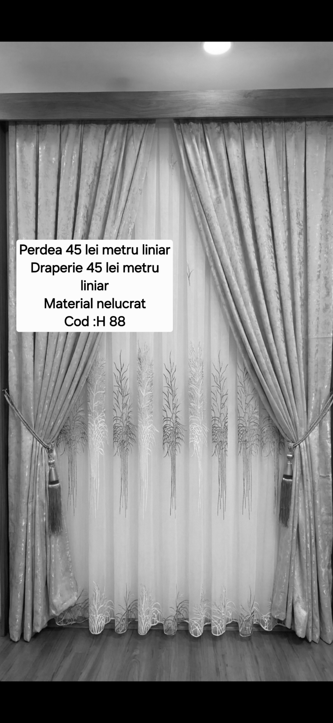 Set perdea și draperie