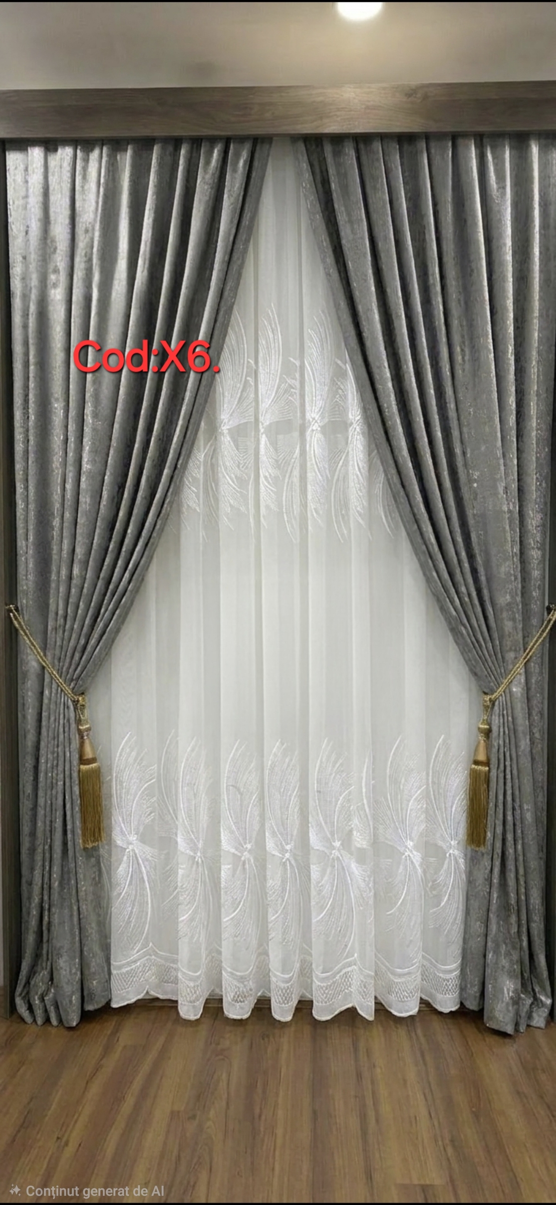 Set perdea +draperie