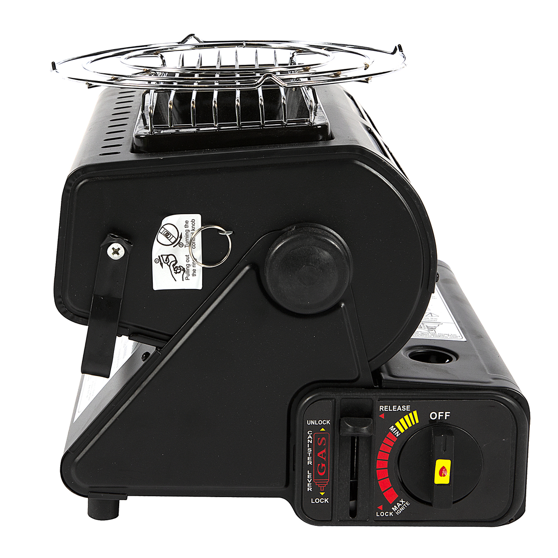 Aragaz/Incalzitor portabil Micul Fermier, putere termica 1.3 kW, aprindere piezo-electrica, compatibil rezerva gaz spray/butelie