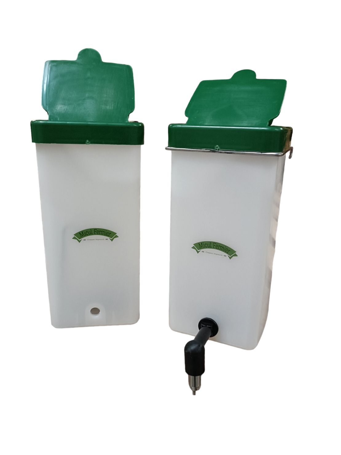 Set 2 adapatori iepuri Micul Fermier, rezervor 1 litru