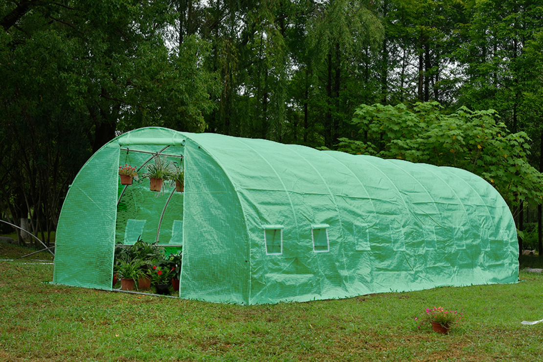 Solar/Sera Micul Fermier 8x3x2m , polietilena, densitate 140g/mp UV4