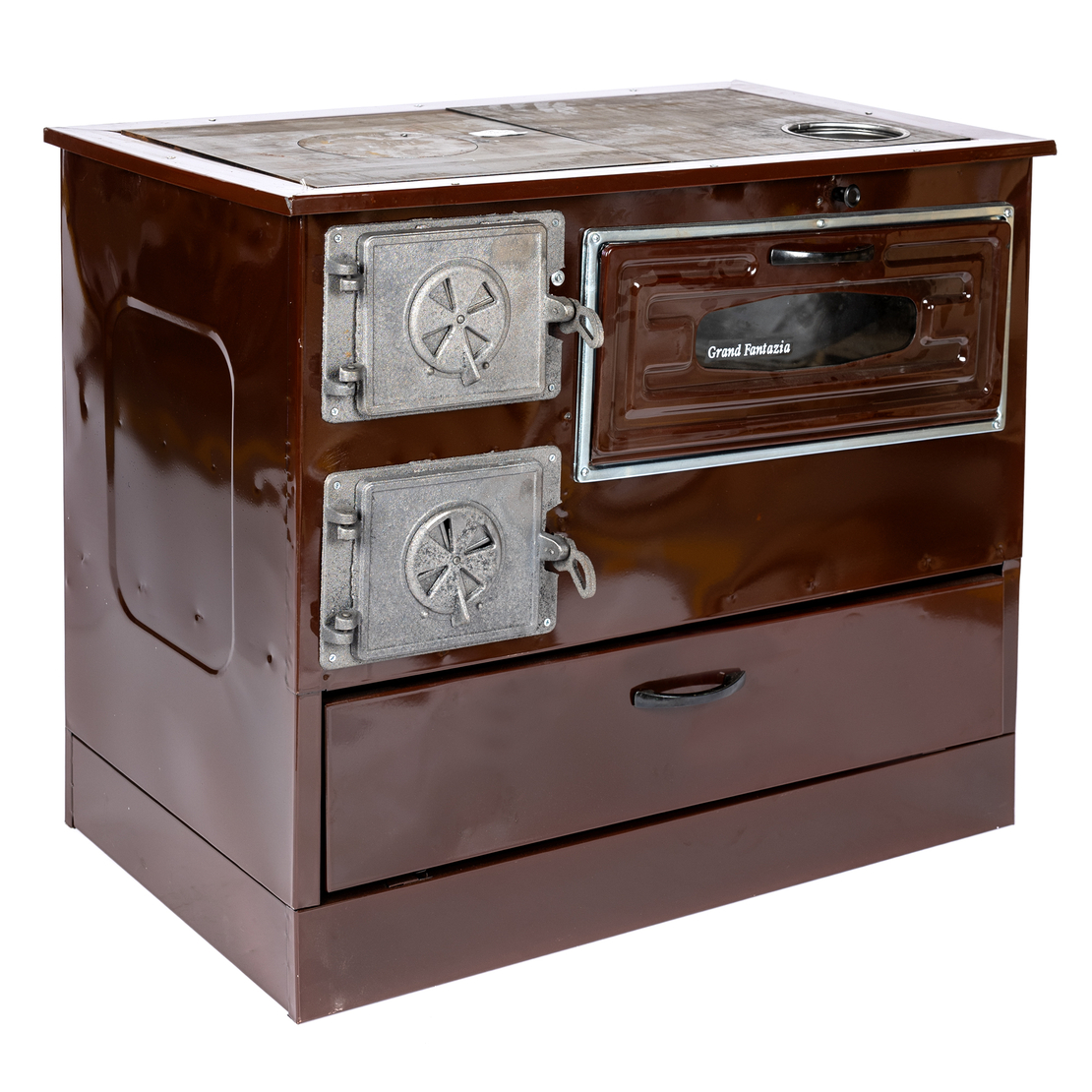 Soba pe lemne 9kW Grand Fantazia, cos dreapta