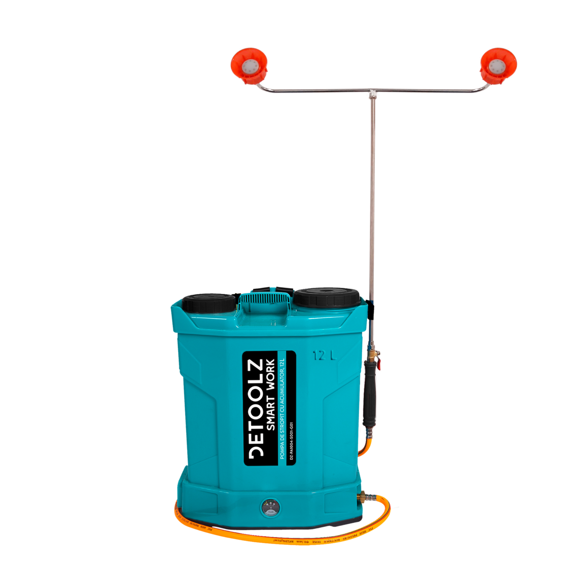 Pompa de stropit cu acumulator, Detoolz 12L